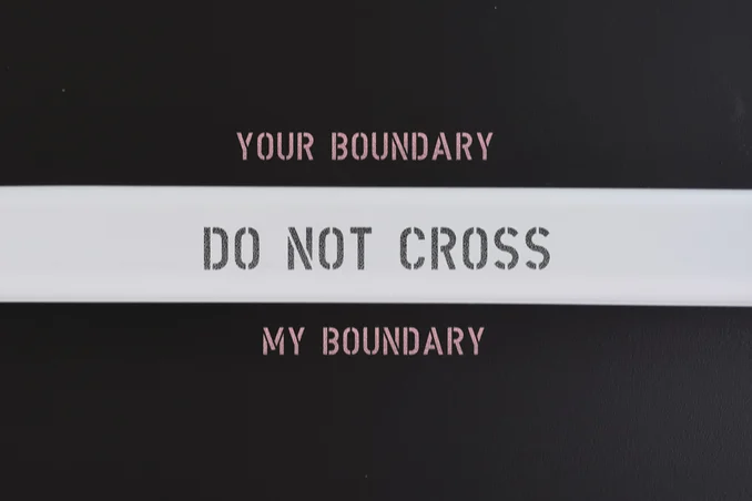 Distance yourself from an addict with healthy boundaries