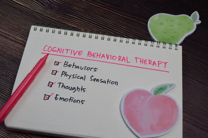 Cognitive behavioral therapy components