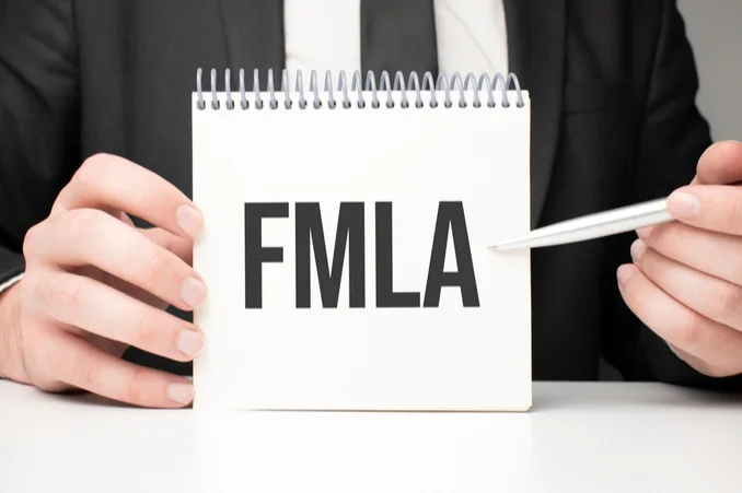 FMLA for rehab notebook