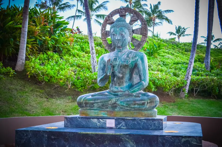 Refuge Recovery, as shown by Buddha statue