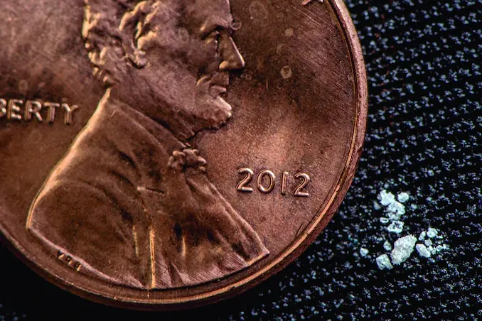 Iso drug fentanyl in comparison to penny