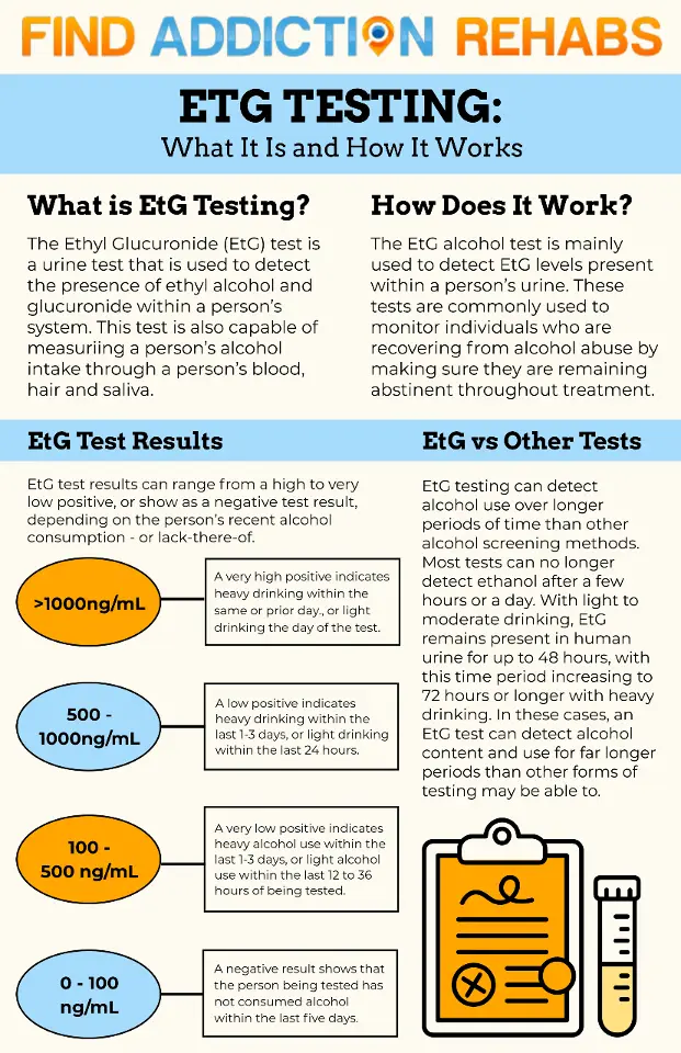 ETG Testing infographic by Nicole R