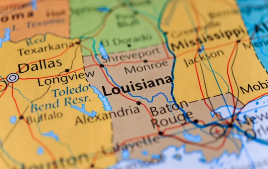 Map of LA shows the promise of Louisiana drug and alcohol rehab centers