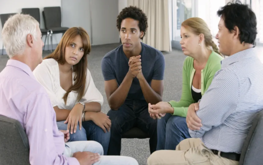 Addiction treatment for Louisiana as shown by group therapy