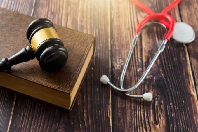 Court ordered treatment in California can be helpful, as shown by gavel and stethoscope pic