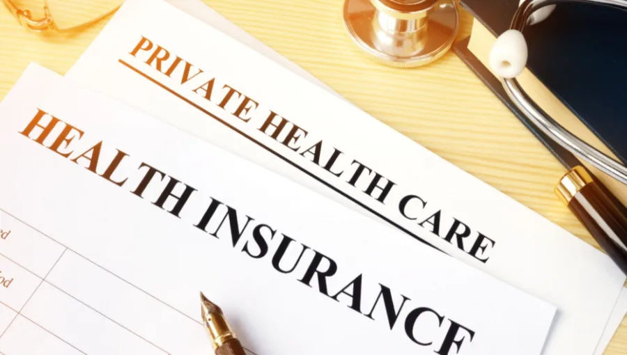 insurance coverage for rehab in North Carolina, paperwork shown
