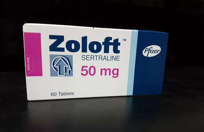 Zoloft - most prescribed antidepressant with over 41 million prescriptions in U.S