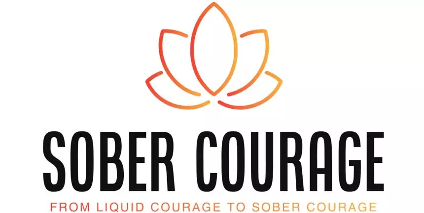 Sober Courage Logo Slogan