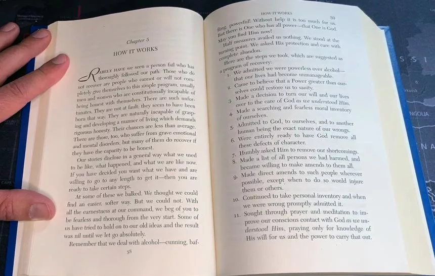 Chapter 5 in The Big Book – How It Works