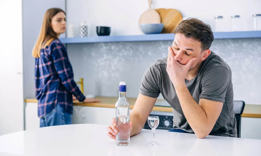Alcohol Addiction Affects Relationship