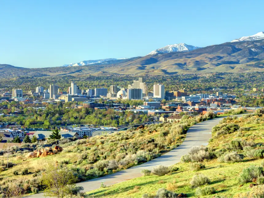 The road to Icarus Behavioral Health in Las Vegas